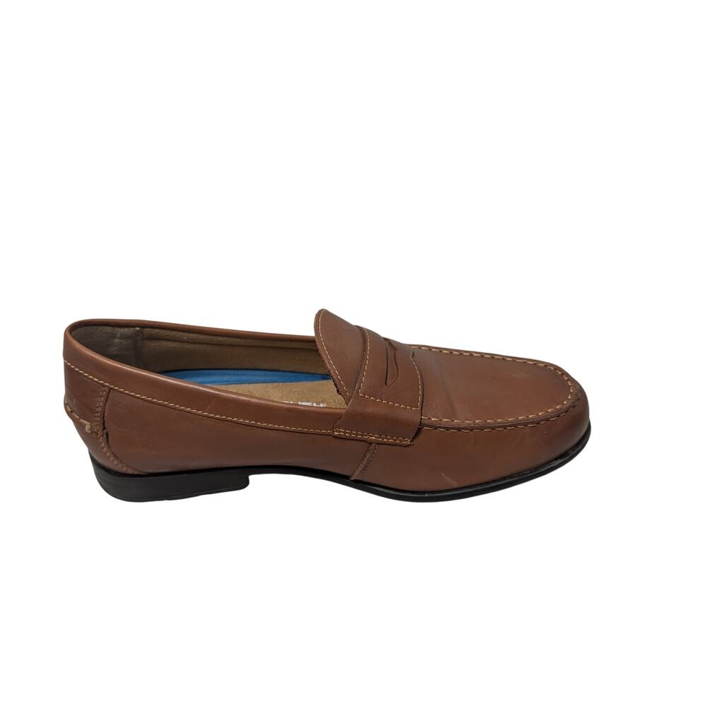 Nunn Bush Men’s Brown Leather Comfort Gel Penny Loafers Dress Shoes Size 11 M